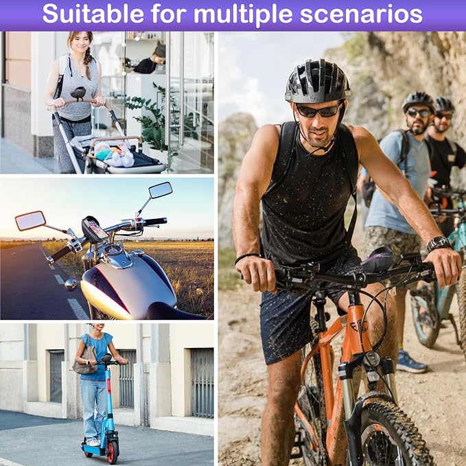Bike Phone Holder, Bicycle Front Frame Handlebar Bag EVA Hard Shell Waterproof Bike Accessories with Touch-Screen and Rain Cover for Phones under 6.9''