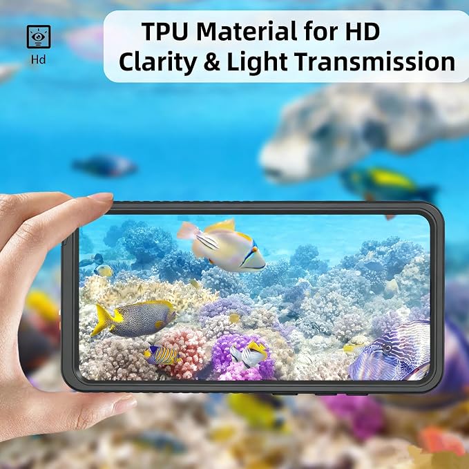 for Samsung Galaxy S26 Plus Waterproof Case, Military-Grade Full Body Defense: IP68 Underwater Protection, Built-in Screen Protector & Camera Lens Cover, 10FT Waterproof Shockproof Dustproof.