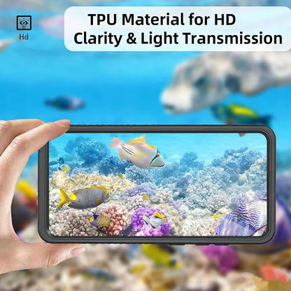 for Samsung Galaxy S26 Waterproof Case, Military-Grade Full Body Defense: IP68 Underwater Protection, Built-in Screen Protector & Camera Lens Cover, 10FT Waterproof Shockproof Dustproof. Black