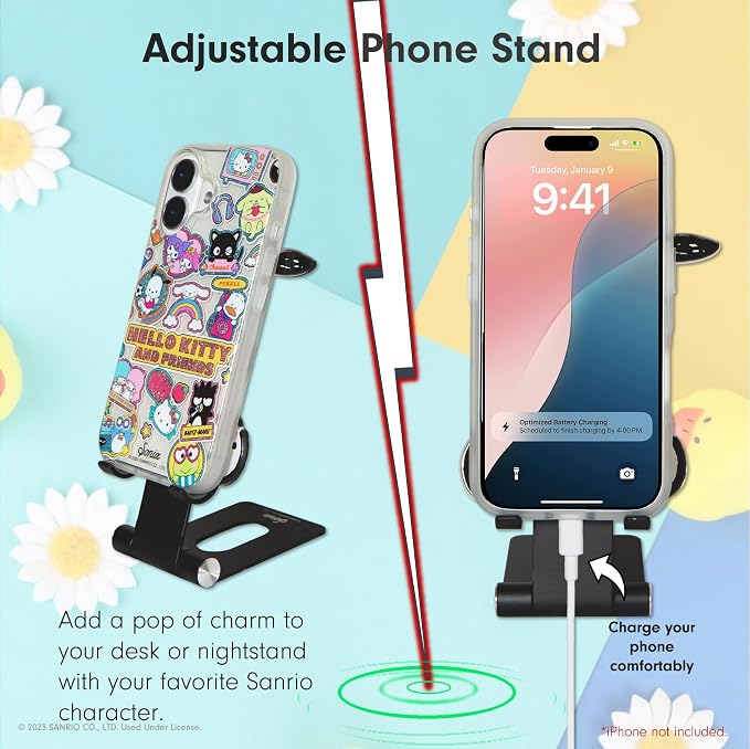 Sonix x Sanrio Character Phone Stand | Adjustable Cell Phone Holder, Desk Stand, Dock | Pochacco