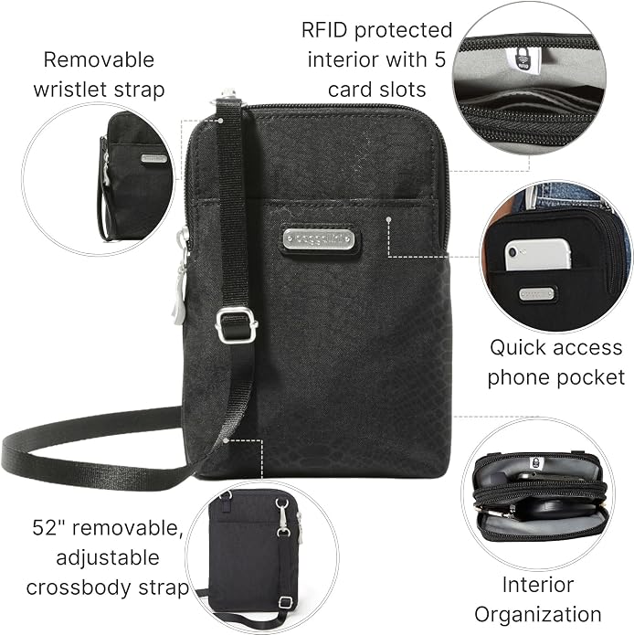 Baggallini The New Classic Collection Take Two RFID Bryant Crossbody