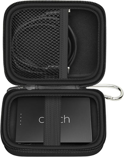 Portable Bank Charger Case for OHOVIV for SABANI for Charmast for VRURC for YILANS for CFIAI for LOVELEDI for RGVOTA for Miday for RONEGN for POIYTL for IAPOS Fast Charging Battery(Black)(2Packs)
