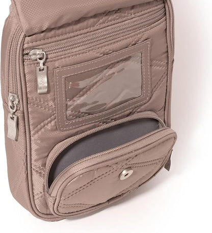 Baggallini Journey Crossbody Bags for Women 9x6 Small Lightweight Travel Handbag W/RFID