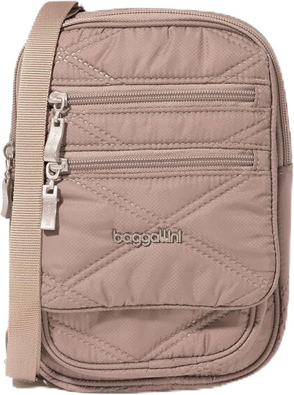 Baggallini Journey Crossbody Bags for Women 9x6 Small Lightweight Travel Handbag W/RFID