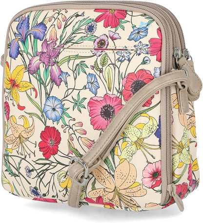 Multisac Women's MultiSac North South Mini Zip Around Crossbody