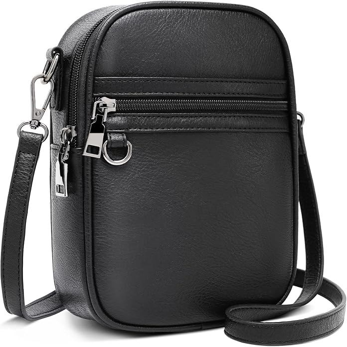 GEMIU Small Crossbody Bags for Women Trendy, Vegan Leather Cross Body Purse, Shoulder Cell Phone Purse with Built in Wallet
