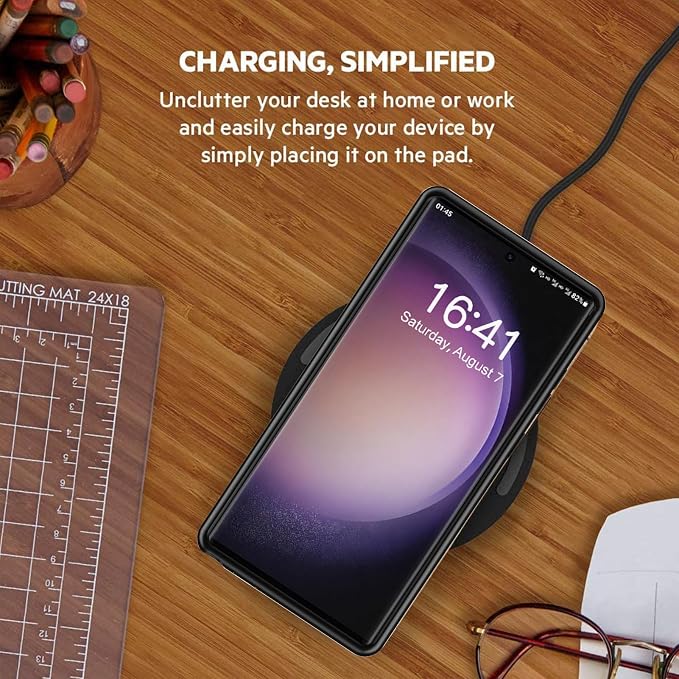 Battery Case for Galaxy S22 Ultra/S23 Ultra,[12000mAh] Portable Protective Smart Wireless Charging Case Support Carplay Compatible with Galaxy S22 Ultra/Galaxy S23 Ultra Battery Case (Black)