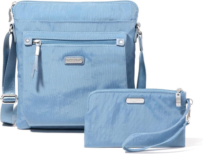 Baggallini womens Go Bagg With Rfid Phone Wristlet