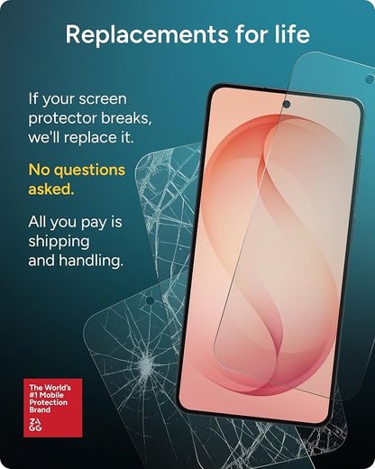 ZAGG Glass Elite Samsung Galaxy Z Fold8 Camera Lens Protector | Anti-Reflective, 5X Stronger Impact & Scratch Resistant Aluminosilicate Glass - Easy Installation, Smudge-Free Surface
