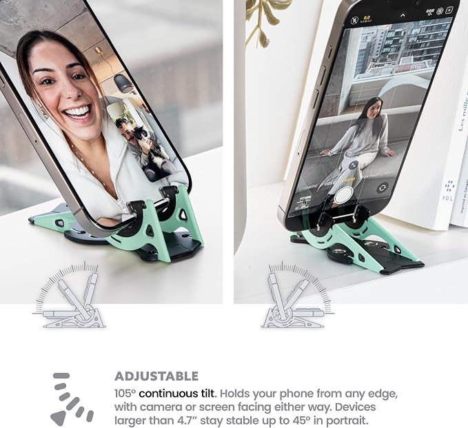 Pocket Tripod PROv2 Wallet-Size iPhone Tripod - Universal Kit (Jasper Green)