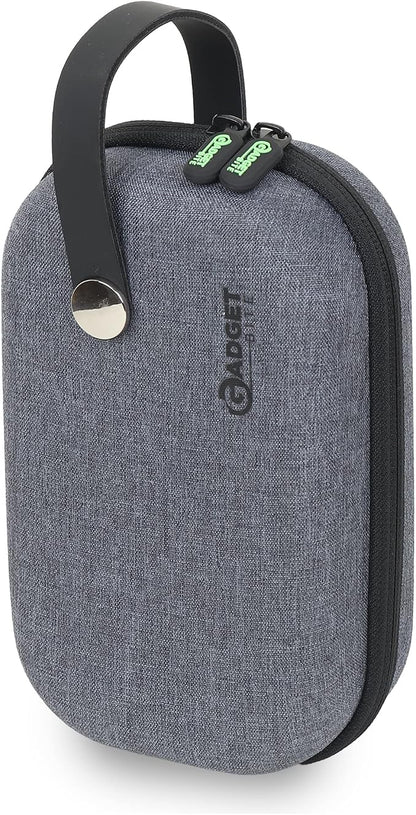 Organiser Portable Pouch For Electronic Accessories Usb Cables, Power Bank, Battery, Hard Drive, Sd Memory Card, Earphones, Travel Gadgets & Organiser Rugged Travel Friendly (Grey)
