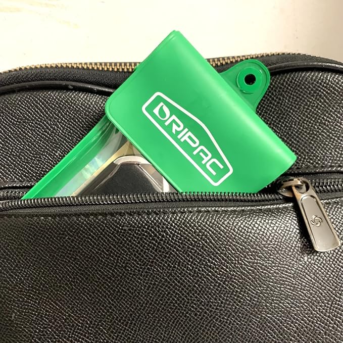 DRIPAC Waterproof Car Key FOB Case Waterproof Wallet Waterproof Holder Pouch For Key ID Badge Credit Card Money（Green）