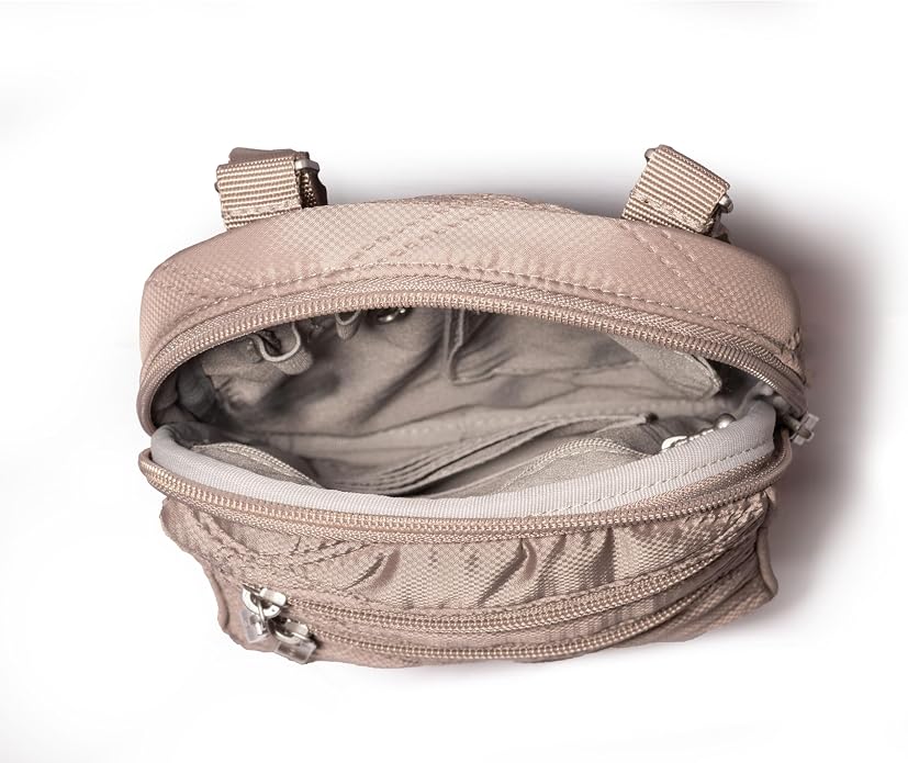 Baggallini Journey Crossbody Bags for Women 9x6 Small Lightweight Travel Handbag W/RFID