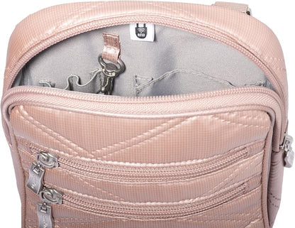 Baggallini Journey Crossbody Bags for Women 9x6 Small Lightweight Travel Handbag W/RFID