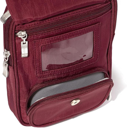 Baggallini Journey Crossbody Bags for Women 9x6 Small Lightweight Travel Handbag W/RFID