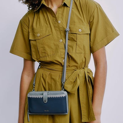 The Sak Iris Smartphone Crossbody Purse - Small Women's Cellphone Bag & Wallet For Everyday- Convertible Wristlet With Zipper