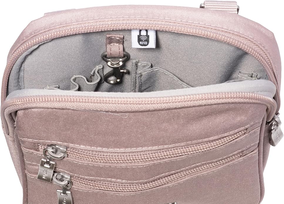 Baggallini Journey Crossbody Bags for Women 9x6 Small Lightweight Travel Handbag W/RFID