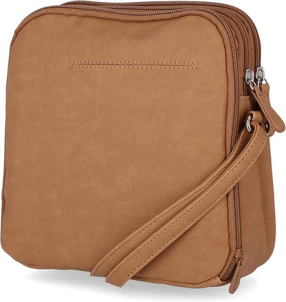 Multisac Women's MultiSac North South Mini Zip Around Crossbody