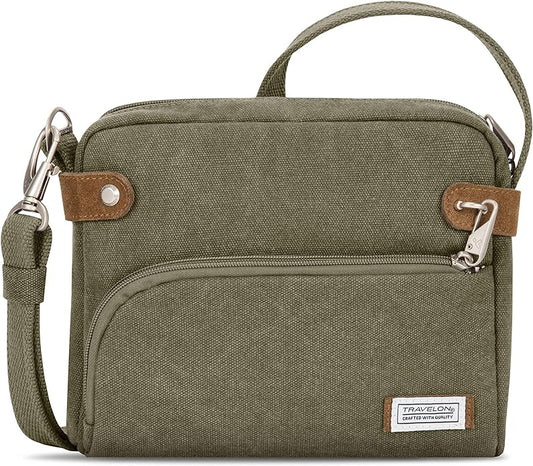 Travelon Anti-Theft Heritage Small Crossbody Bag