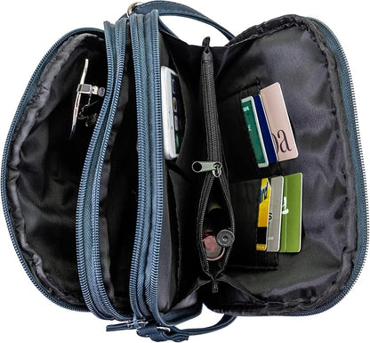 Multisac Women's MultiSac North South Mini Zip Around Crossbody