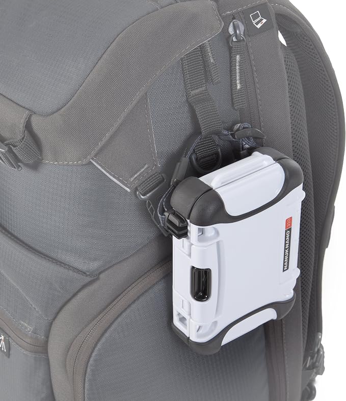 Nanuk 310-0012 Nano Series Waterproof Small Hard Case for Phones, Cameras and Electronics (White)