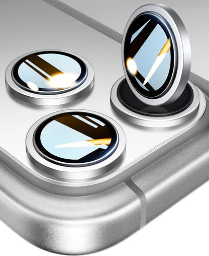 UltraGlass UNBREAK TOP 9H+ Glass for iPhone 17 Pro Max, 17 Pro Camera Lens Protector [NO.1 Military Grade Shatterproof] iPhone 17 Pro Max Camera Protector, 17 ProMax Lens Screen Cover, Silver