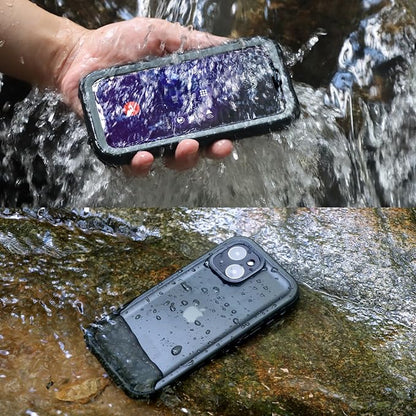 SPORTLINK for iPhone 15 Case - IP68 Waterproof Military Protective Full Body Heavy Duty Shockproof 360 Sealed Dustproof with Camera Screen Protector Phone Cover for i Phone 15 6.1" Black