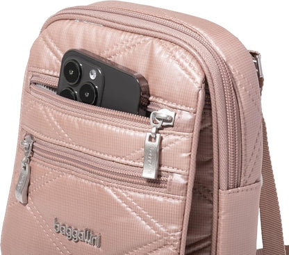 Baggallini Journey Crossbody Bags for Women 9x6 Small Lightweight Travel Handbag W/RFID
