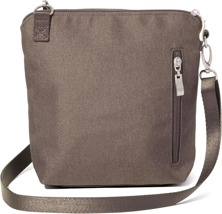 Baggallini Modern Pocket Crossbody Bag for Women, 8.5"x8.5" Handbag Purse with RFID, Lightweight Water-Resistant