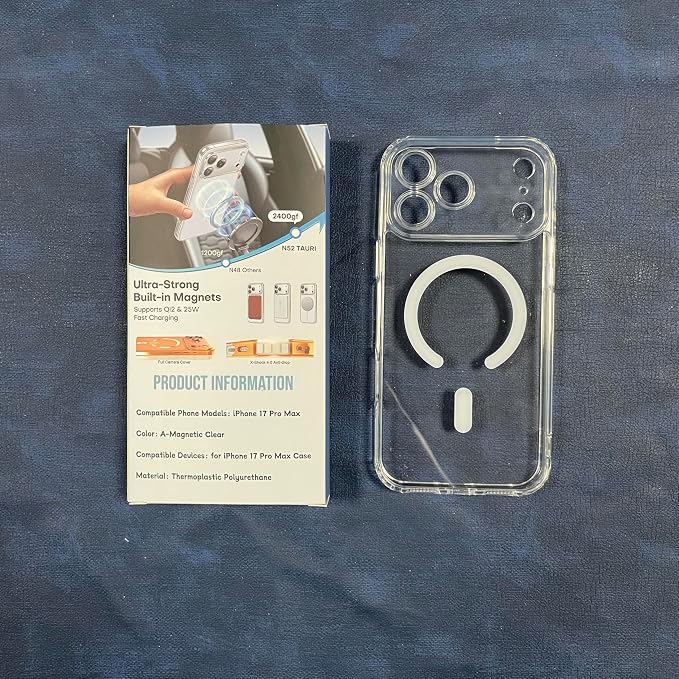 OFY ONLY FOR YOU Phone Cases Protector Drop Proof Compatible Shockproof Protective Transparent Cell Cover (Clear)