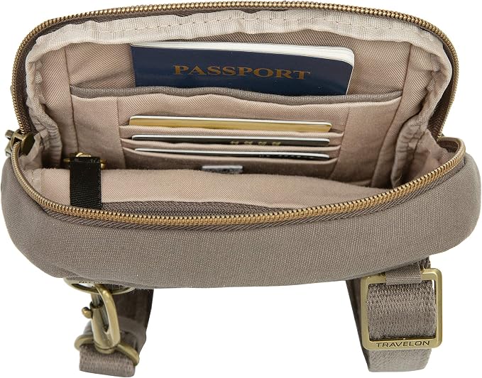 Travelon Anti-theft Courier Small N/S Slim