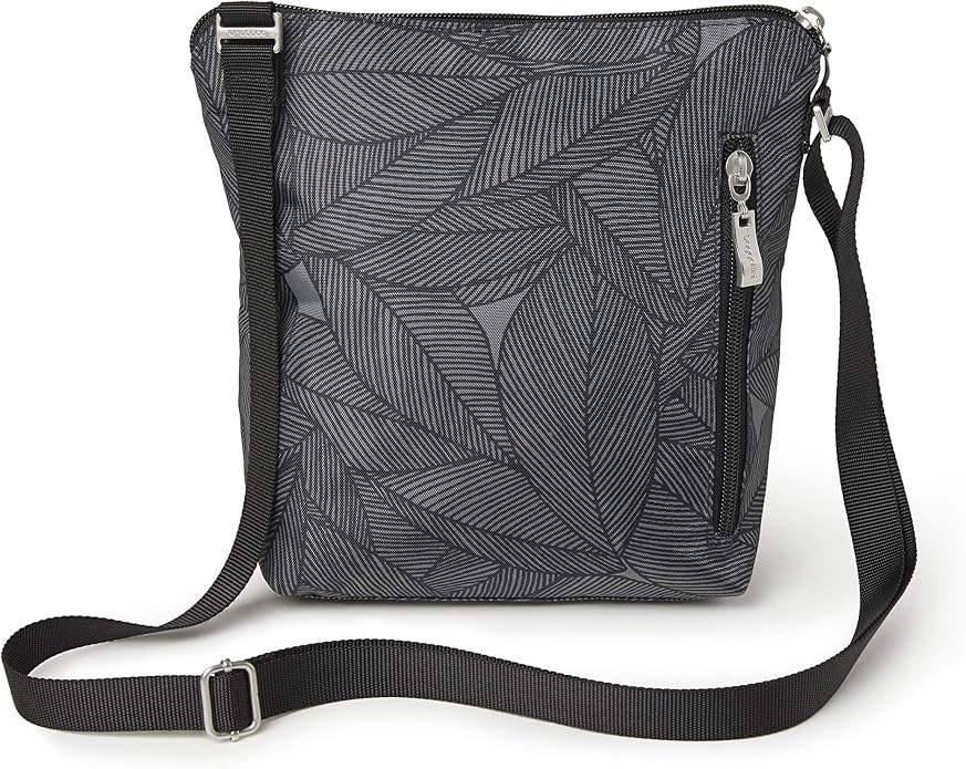 Baggallini Pocket Crossbody Bags for Women 8x8 Small Lightweight Durable Water-resistant Travel Purse W/Rfid