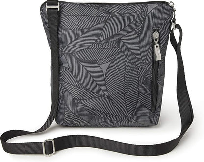 Baggallini Pocket Crossbody Bags for Women 8x8 Small Lightweight Durable Water-resistant Travel Purse W/Rfid
