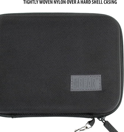 USA Gear Wireless Charging Battery Pack Hard Shell Case with Wrist Strap - Compatible with Wireless Charger Battery Bank from Samsung, Powermax, Jarvmobile, Hokonui, RLERON, and more
