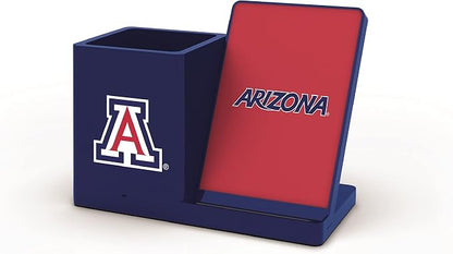SOAR NCAA Unisex Cell Phone Wireless Charging Stand and Desktop Organizer