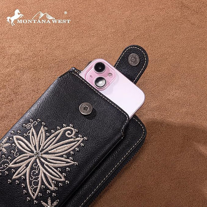 Montana West Small Crossbody Bags for Women Western Handbag with Cash Slots