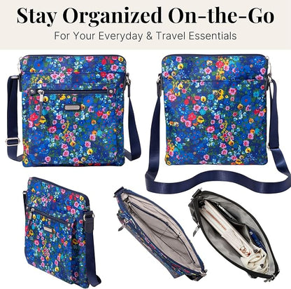 Baggallini womens Go Bagg With Rfid Phone Wristlet