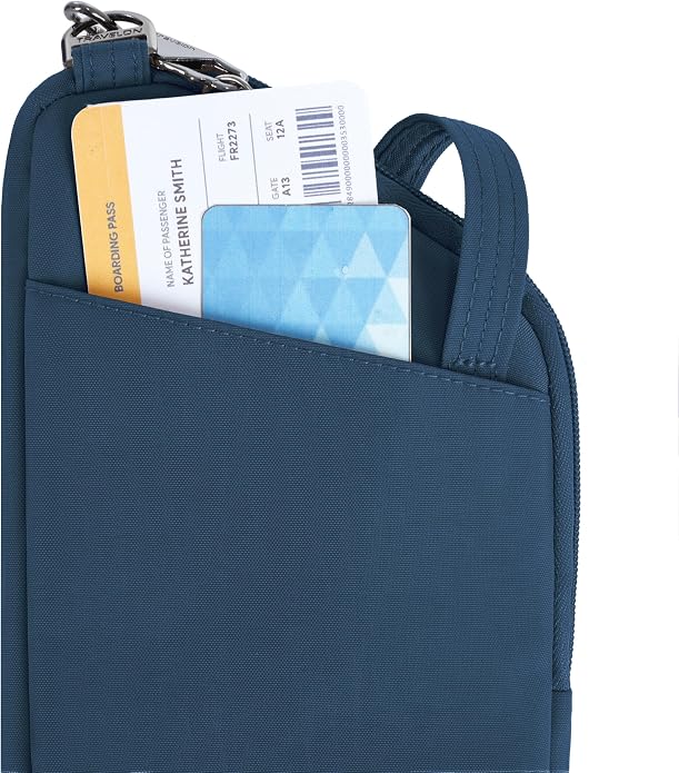 Travelon Anti-Theft Runways Slim Assymetric Crossbody