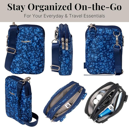 Baggallini Women's Modern Take Two Rfid Crossbody