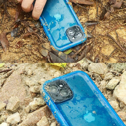 SPORTLINK Design for iPhone 14 Pro Waterproof Case - Shockproof Dustproof Phone Case with Screen Protector, Full Body Protective Case for iPhone 14 Pro Cover 6.1'' Blue
