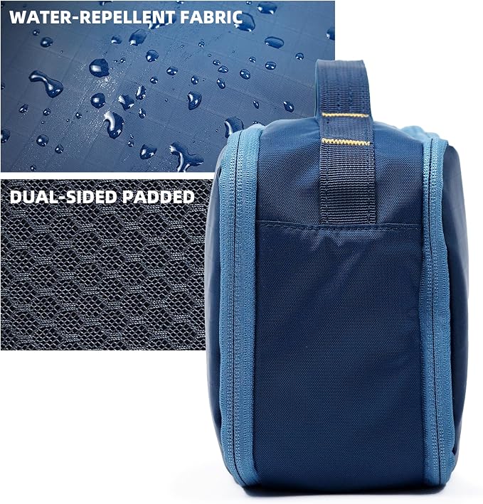 Accessories Bag & Tech Pouch | Organizer for Cables, Electronics & Everyday Essentials, Water-Repellent, Dual-Sided Padded