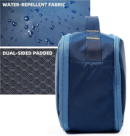Accessories Bag & Tech Pouch | Organizer for Cables, Electronics & Everyday Essentials, Water-Repellent, Dual-Sided Padded
