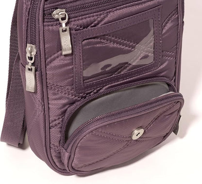 Baggallini Journey Crossbody Bags for Women 9x6 Small Lightweight Travel Handbag W/RFID