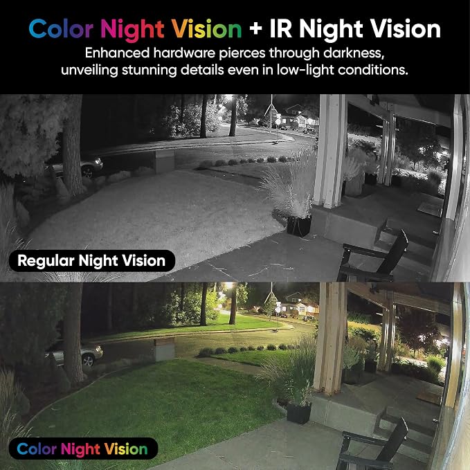WYZE Solar Cam Pan 4 Pack(Flagship Model), Security Cameras Wireless Outdoor, 2K 360° Pan-Tilt Battery Powered 2.4GHz Wi-Fi Cameras for Home Security, AI Motion Detection, Color Night Vision