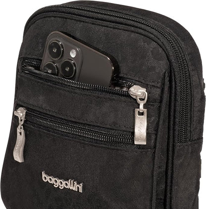 Baggallini Journey Crossbody Bags for Women 9x6 Small Lightweight Travel Handbag W/RFID