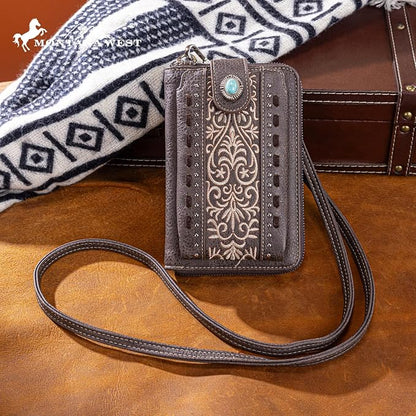 Montana West Small Crossbody Bags for Women Western Handbag with Cash Slots