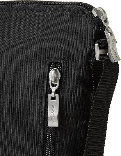 Baggallini Pocket Crossbody Bags for Women 8x8 Small Lightweight Durable Water-resistant Travel Purse W/Rfid