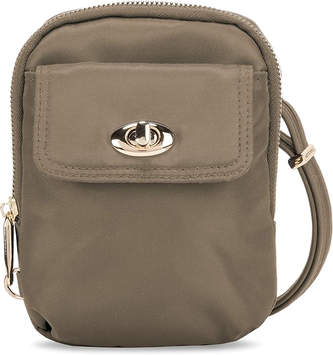 Travelon Anti-Theft Tailored Crossbody Phone Pouch