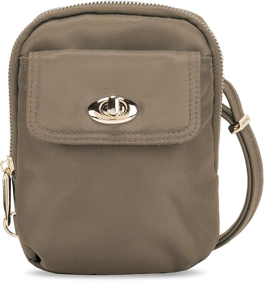 Travelon Anti-Theft Tailored Crossbody Phone Pouch