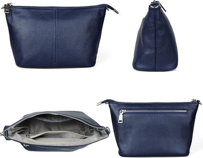 befen Genuine Leather Wristlet Clutch Wallet Purses Small Crossbody Bags for Women with RFID Blocking Card Slots